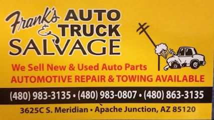 Frank's Auto & Truck Salvage, Apache Junction, Arizona