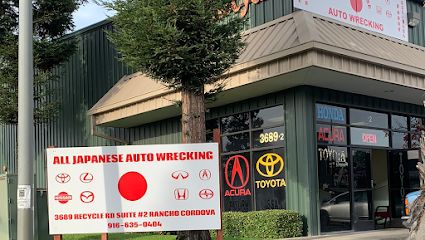 ALL JAPANESE AUTO WRECKING, Rancho Cordova, California