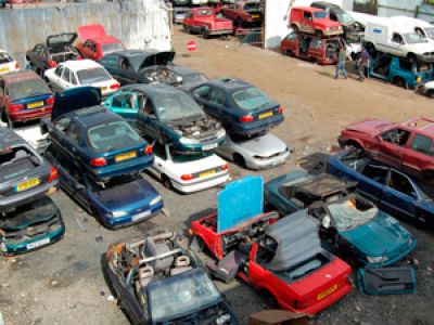 Shibles Garage & Salvage Yard, Troy, Maine